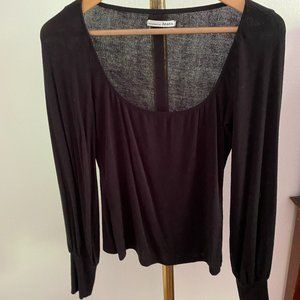 Reformation Jeans Scoop Neck Top